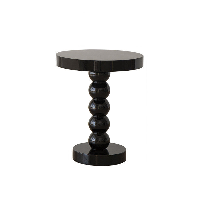 Home Solid Wood Round Side Table
