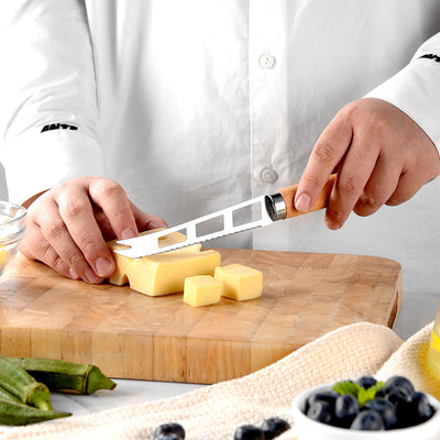 Kitchen Tool Wooden Handle Stainless Steel Multifunctional Kitchen Accessories Set