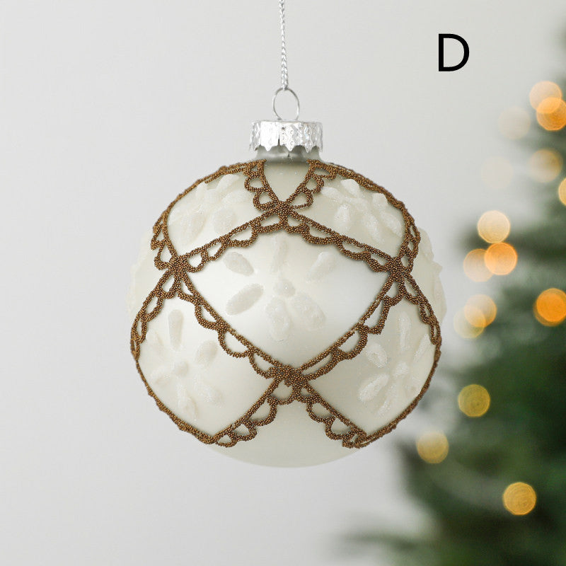 Glass Ball Drop Ball Christmas Ball Christmas Tree Pendant