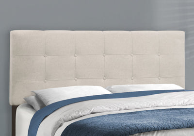 Grey Linen - Queen Size Bed