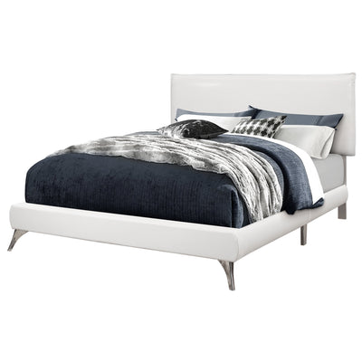 Solid Wood Linen Queen Size Bed