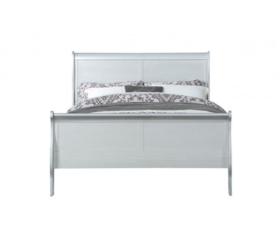 Platinum Wood King Bed