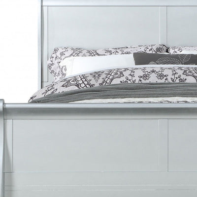 Platinum Wood King Bed