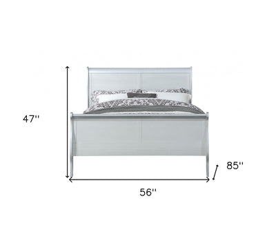 Platinum Wood King Bed