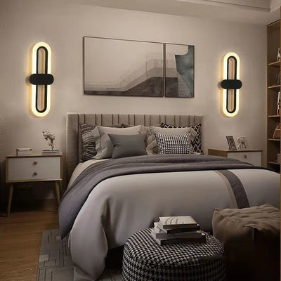 Oval LED Acrylic Wall Lamp