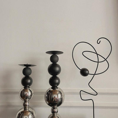 Aromatherapy Candle Ornaments Retro Romantic Table Candlestick