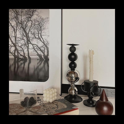 Aromatherapy Candle Ornaments Retro Romantic Table Candlestick