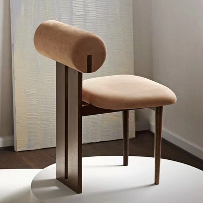 Fashion Simple Ash Wood Upholstered Chair