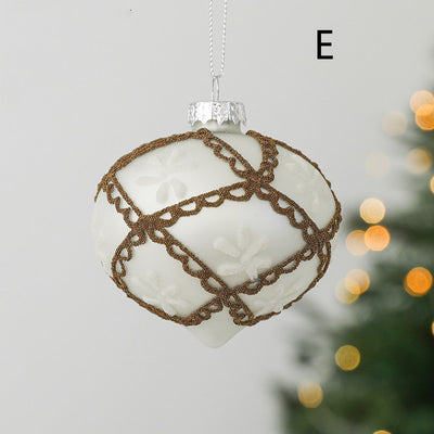 Glass Ball Drop Ball Christmas Ball Christmas Tree Pendant