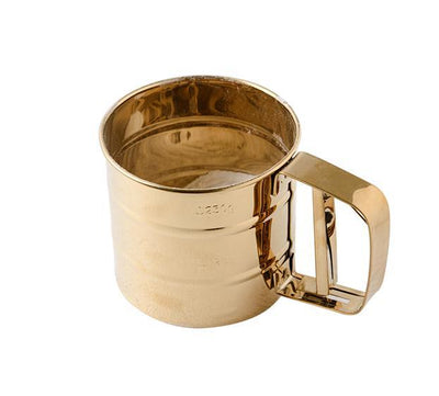 Kitchen Golden Stainless Steel Egg Beater
