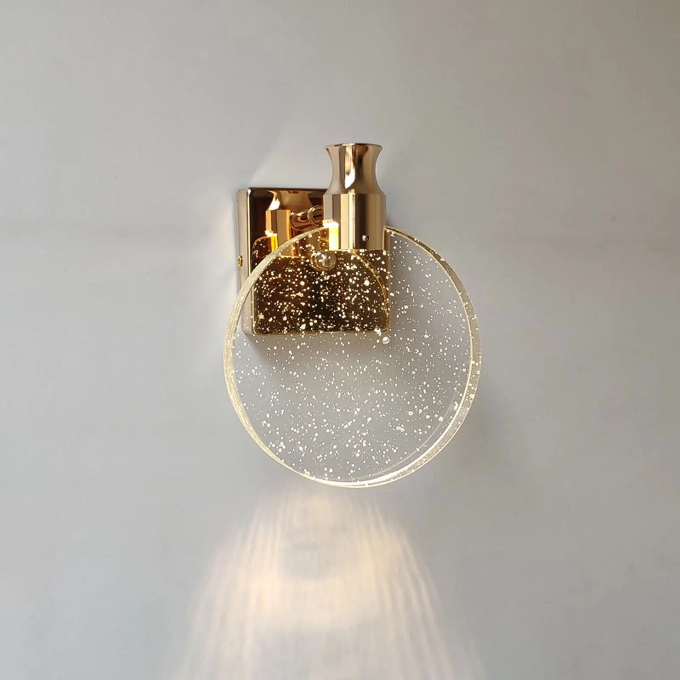 LED Wall Lamp Gold Waterproof