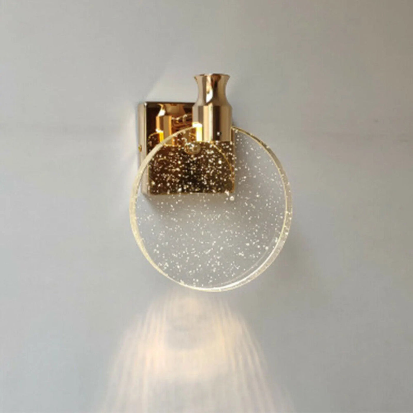 LED Wall Lamp Gold Waterproof