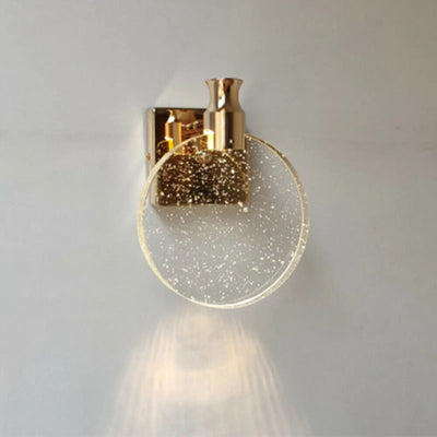 LED Wall Lamp Gold Waterproof