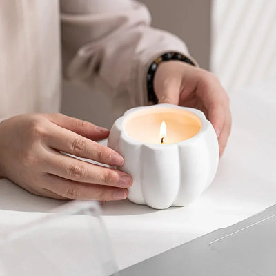 Candle Accessories European Style Ceramics Decoration Candlestick Cup