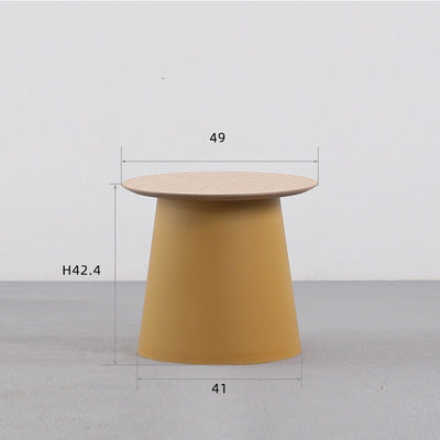 Simple Solid Wood Tea Table Living Room Simple Round Tea Table