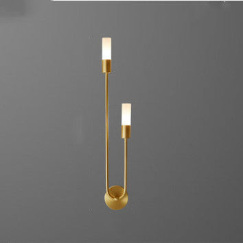 All Copper Wall Lamp Simple Aisle Exhibition Wall Lamp