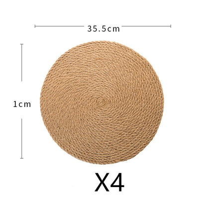 Kitchen table anti-scald heat insulation pad coaster plate mat