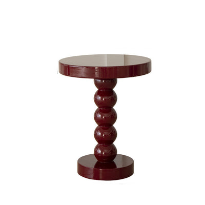 Home Solid Wood Round Side Table