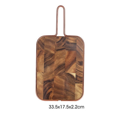 Solid wood steak cutting fruit bread tray cutting board