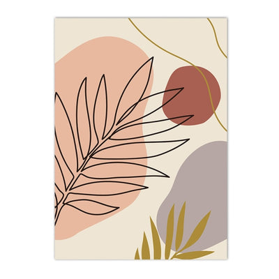 Sun Leaf Plant Wall Art